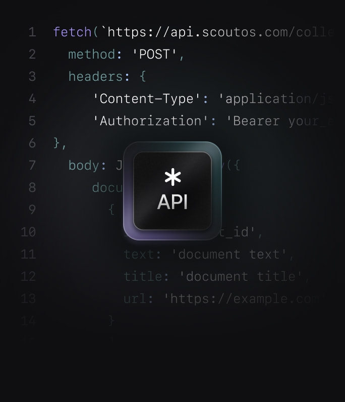 API & SDK