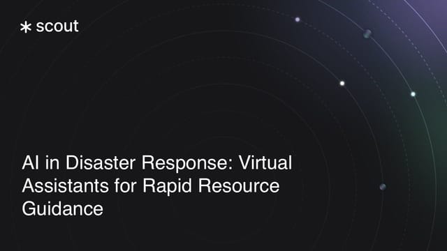AI in Disaster Response: Virtual Assistants for Rapid Guidance