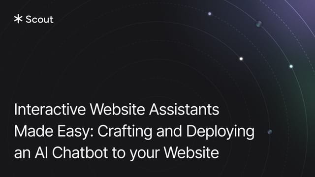 Interactive Website Assistants Made Easy