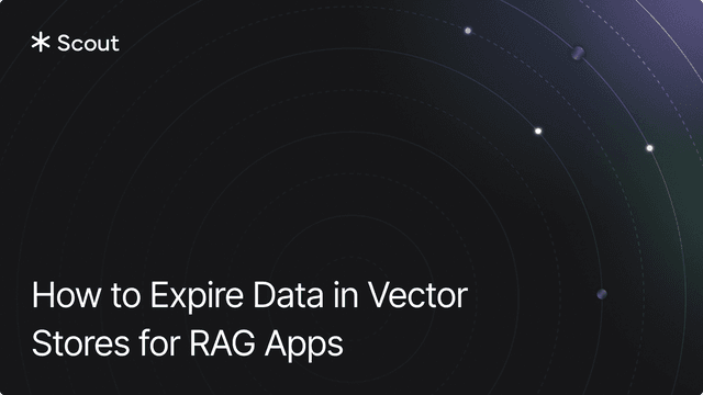 How to Expire Data in a Vector Store for RAG