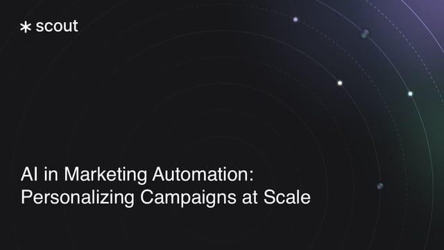 AI in Marketing Automation: Personalizing Campaigns at Scale